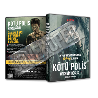 Kötü Polis Öfkenin Doğuşu - Bad Police 2019 Türkçe Dvd cover Tasarımı